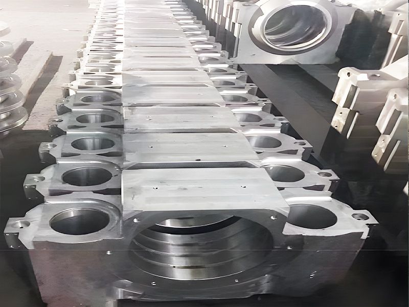 Short stress rolling mill bearing seat